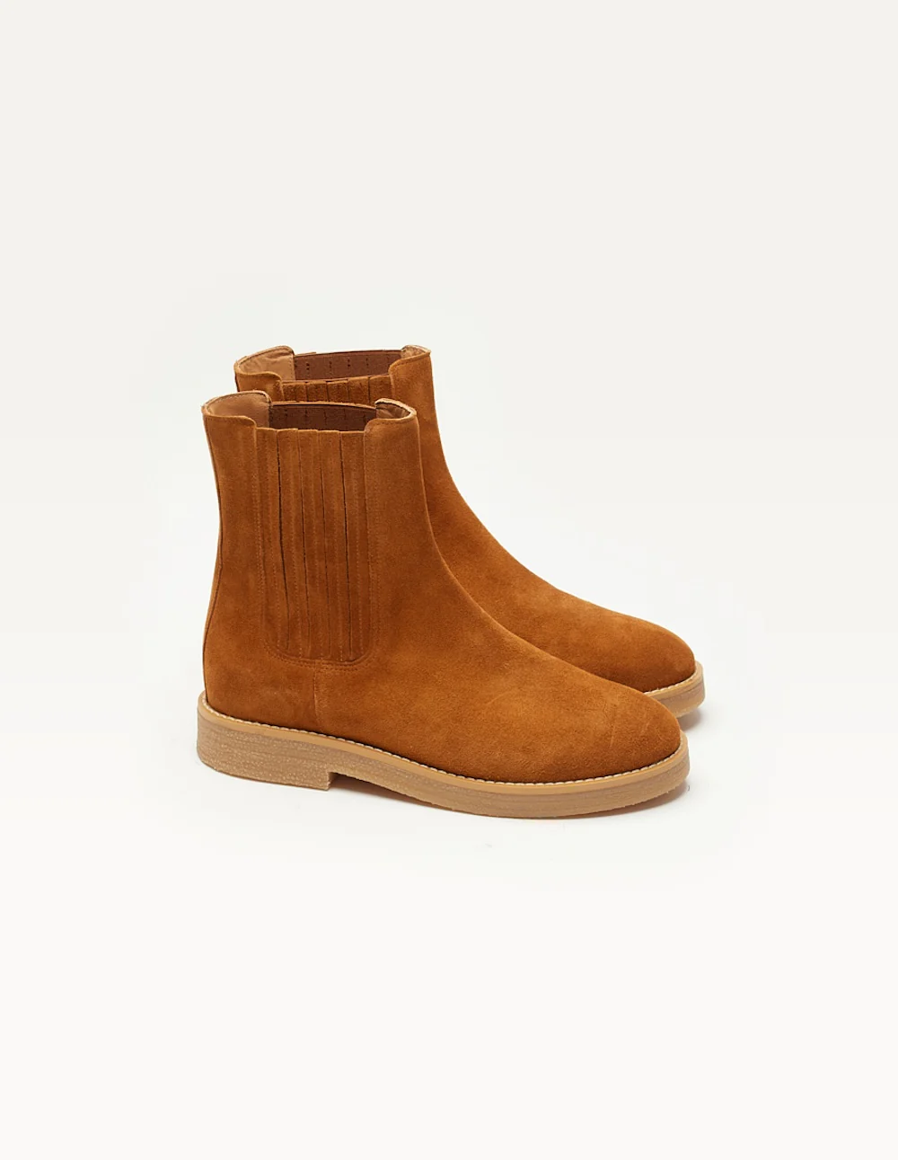 Bottines Isaure - Suède ambre - Image 3