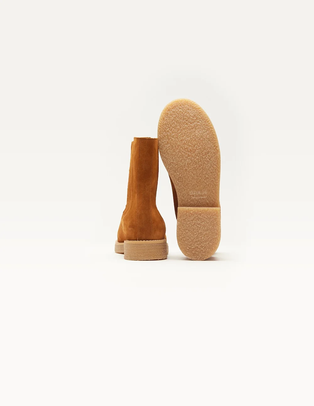 Bottines Isaure - Suède ambre - Image 4