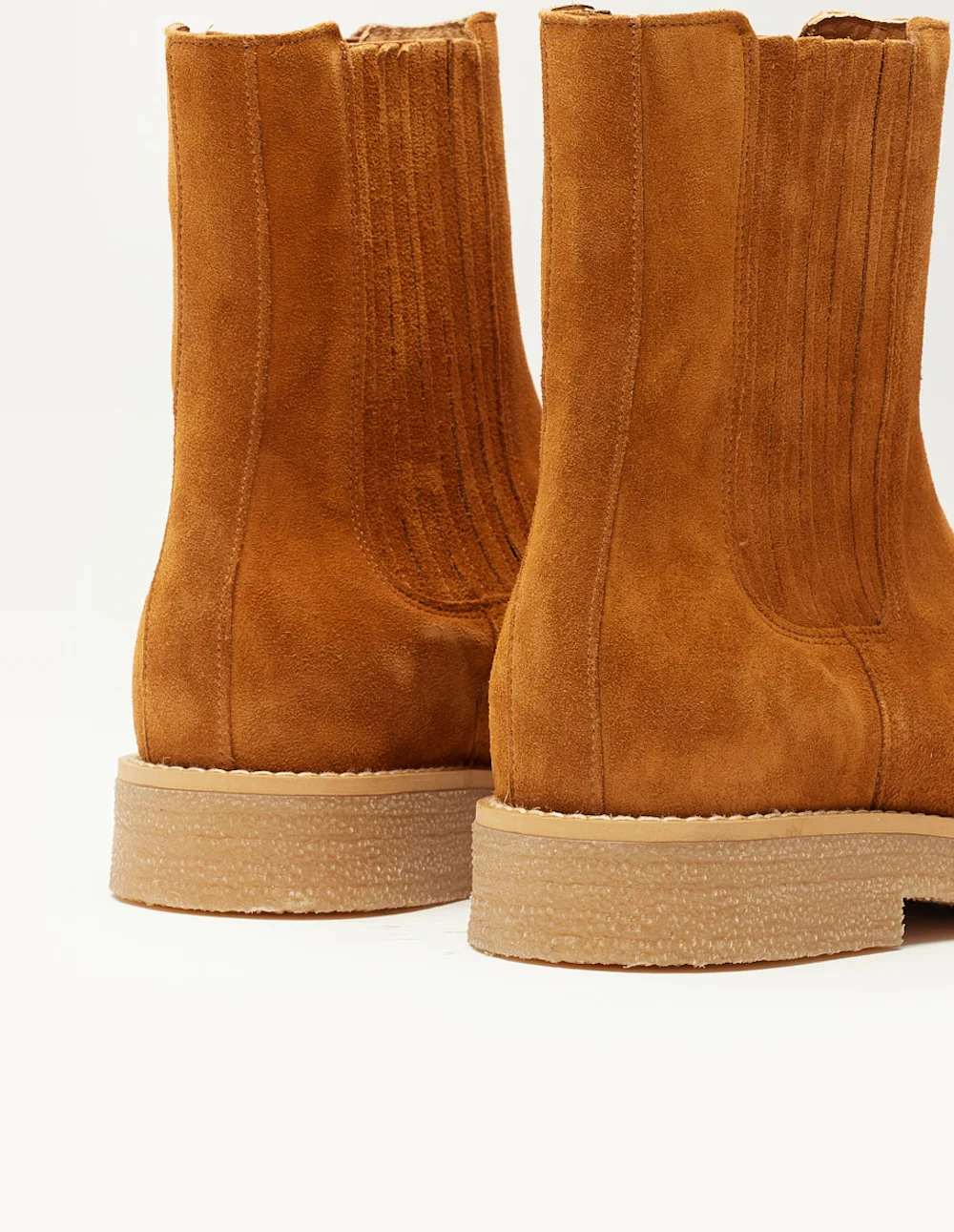Bottines Isaure - Suède ambre - Image 5