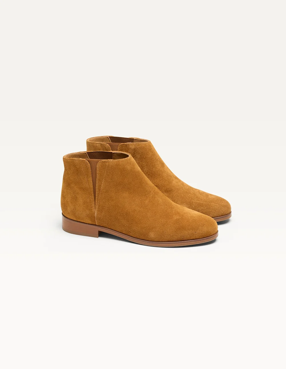 Bottines Jeanne B - Suède ambre - Image 2