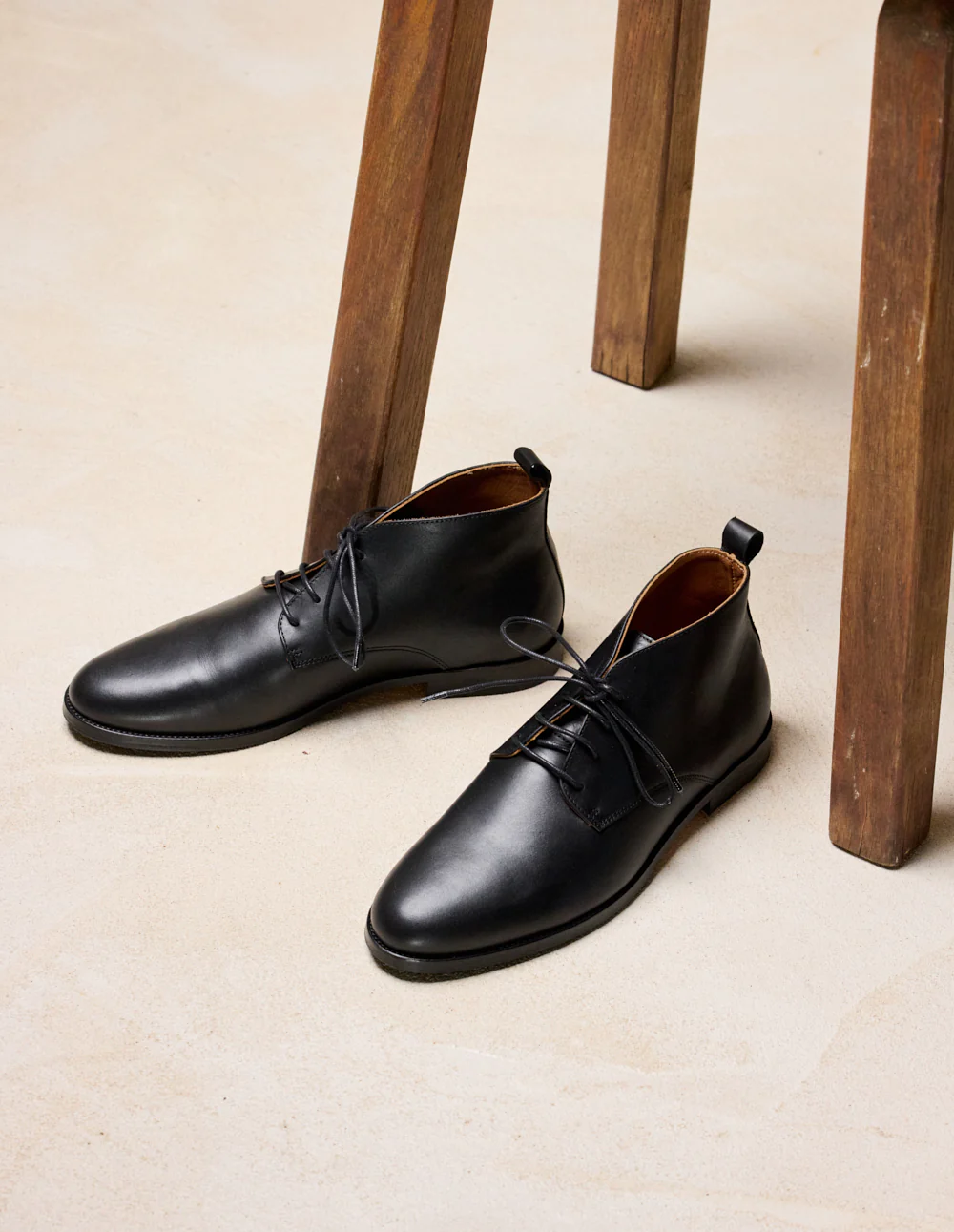 Bottines Jérome - Cuir noir - Image 4