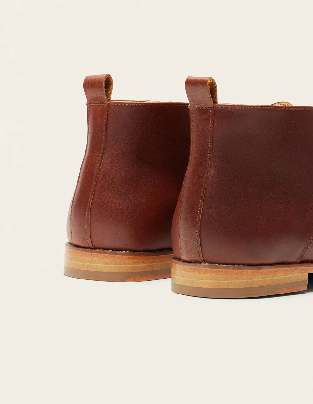 Bottines Jérome - Cuir pull-up terracotta - Image 6