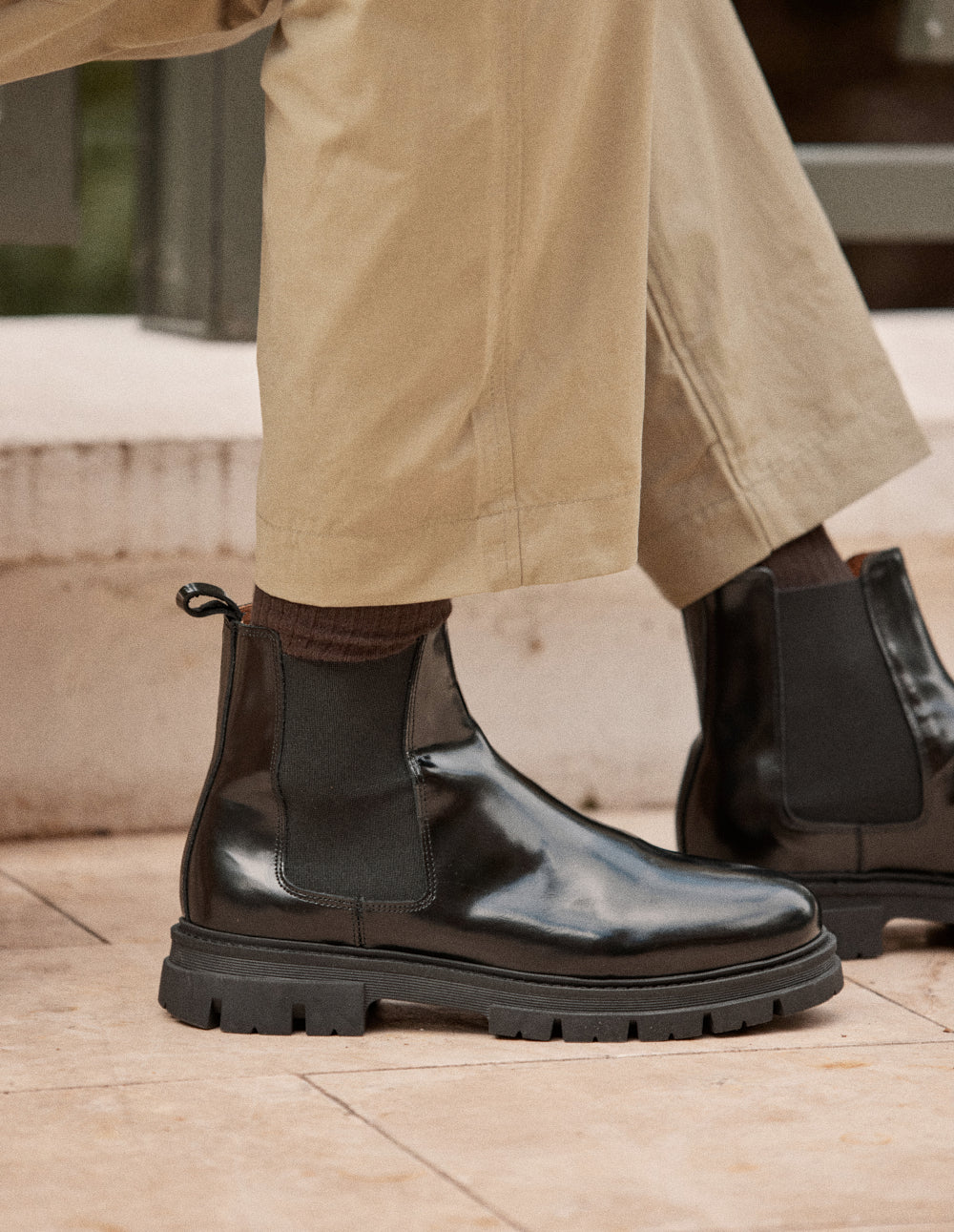 Bottines Liam - Cuir box noir - Image 5