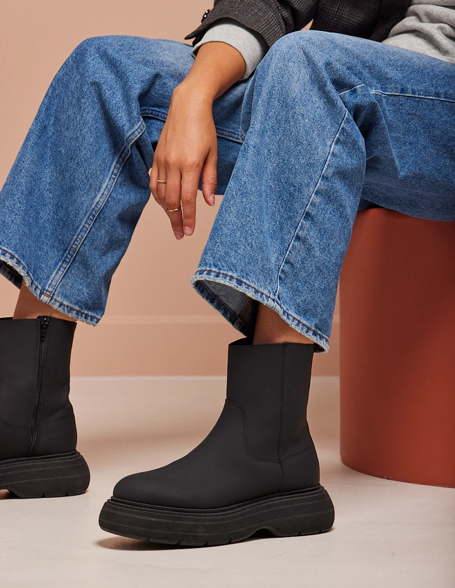 Bottines Lina - Rubber noir - Image 3