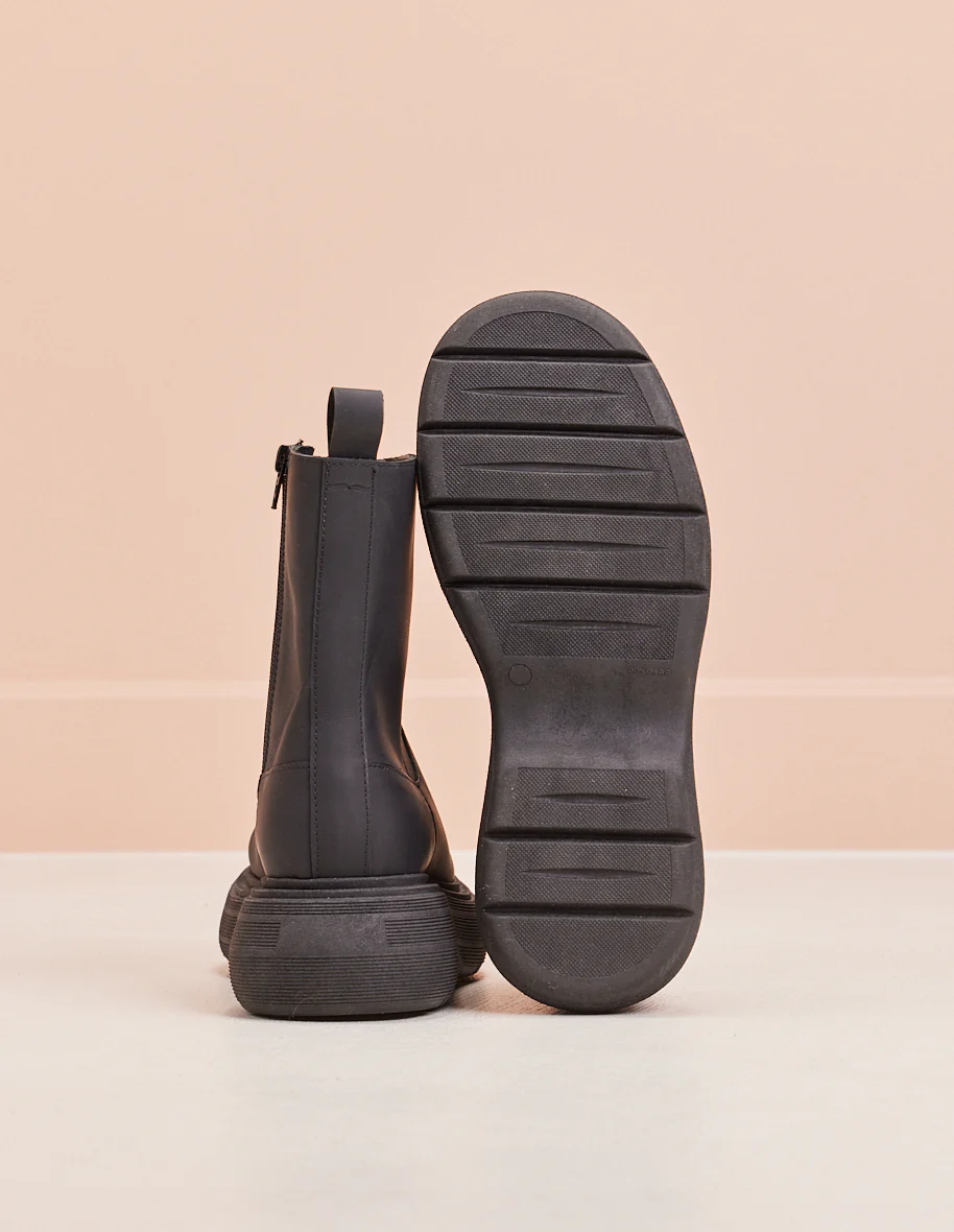Bottines Lina - Rubber noir - Image 4