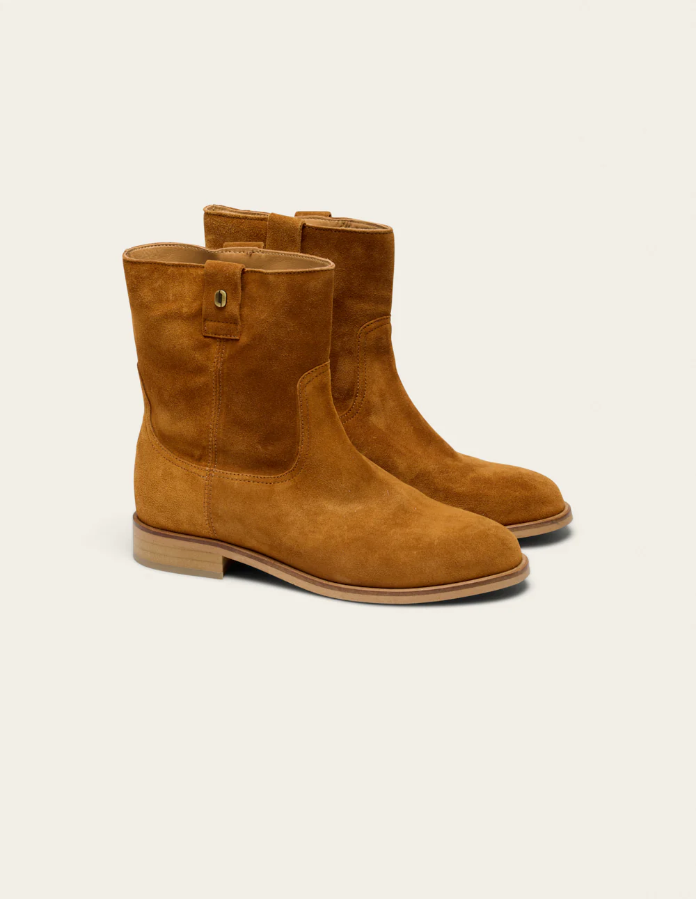 Bottines Marthe - Suède ambre - Image 4