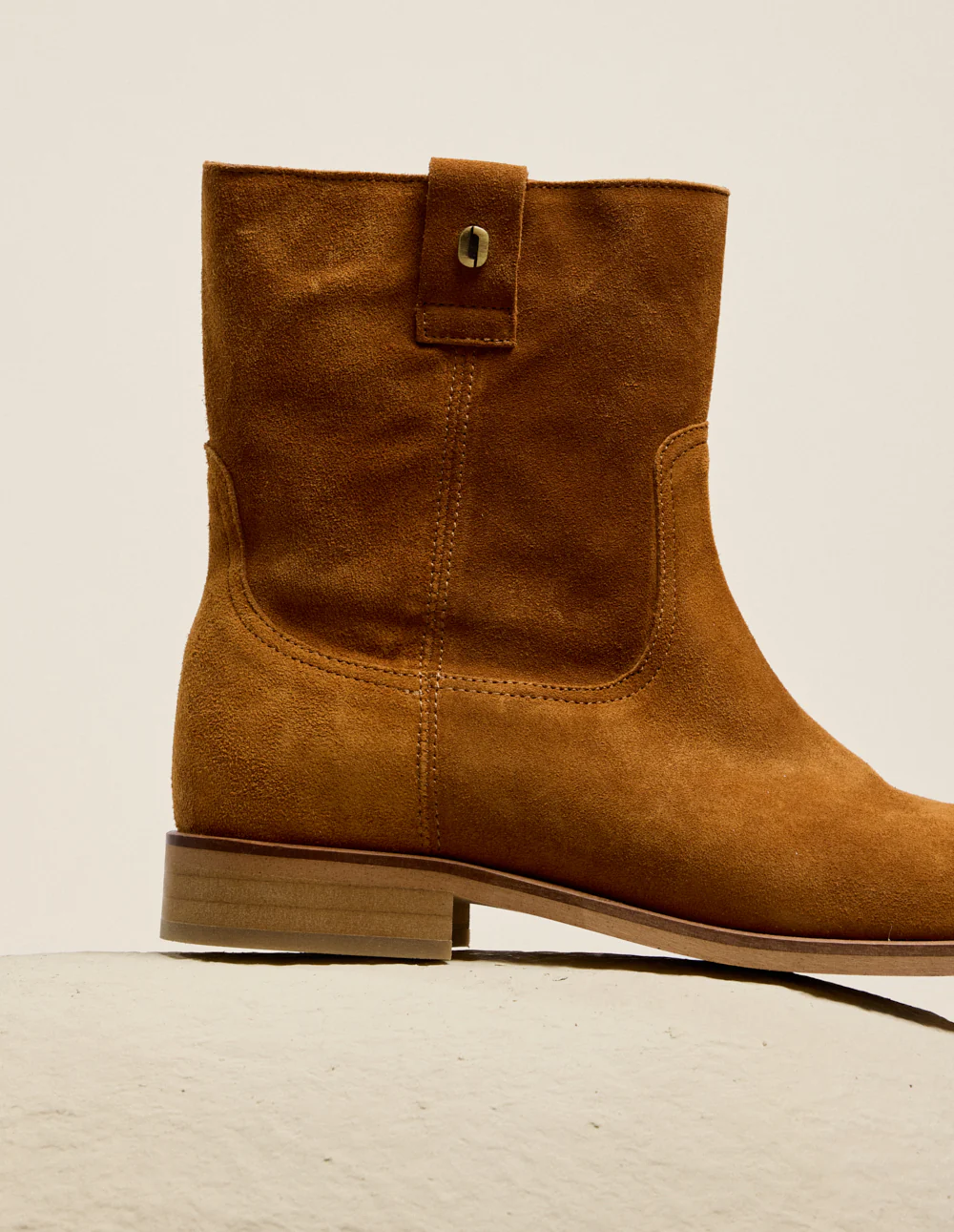 Bottines Marthe - Suède ambre - Image 5