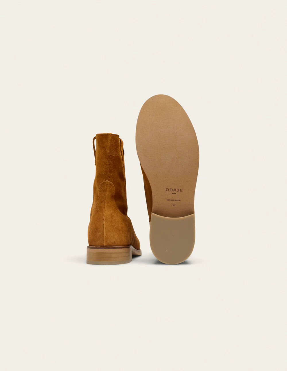 Bottines Marthe - Suède ambre - Image 6