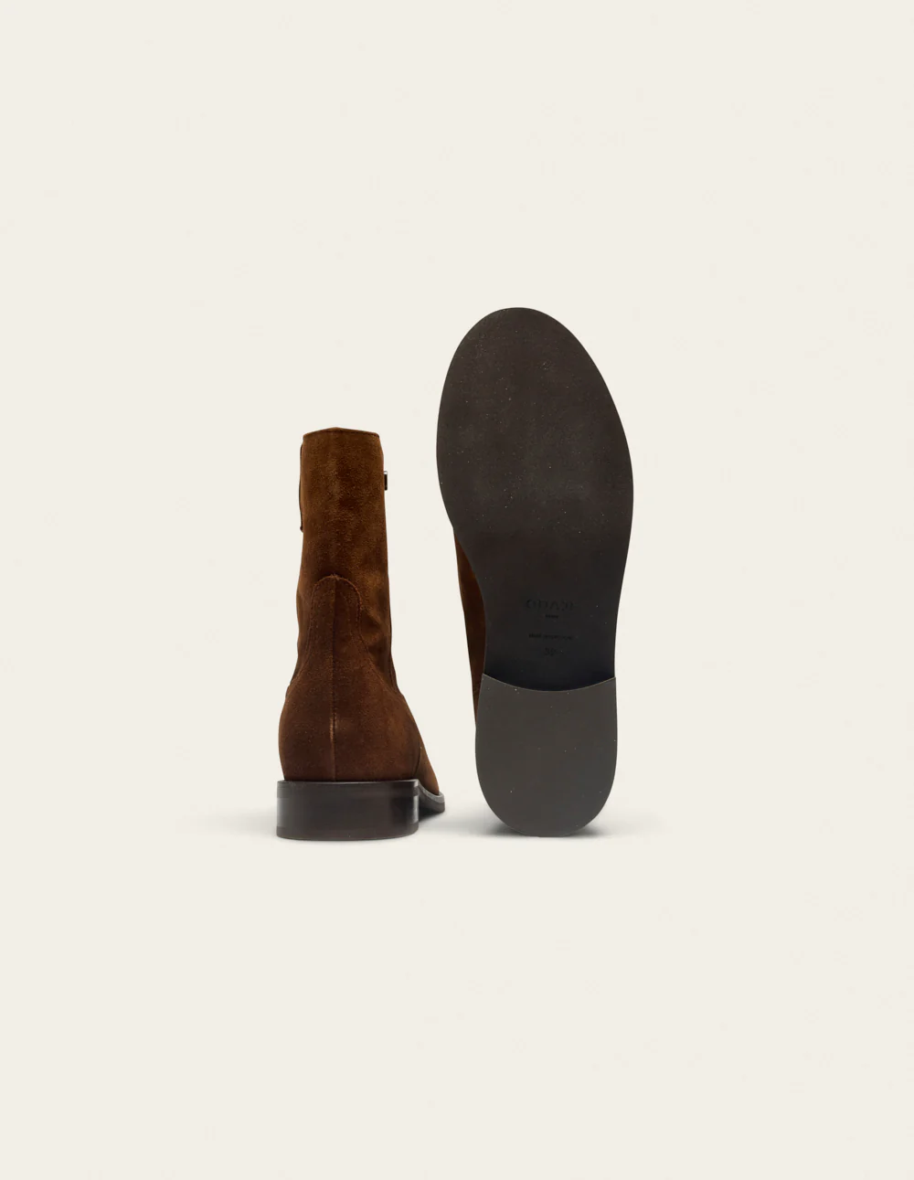 Bottines Marthe - Suède marron - Image 6