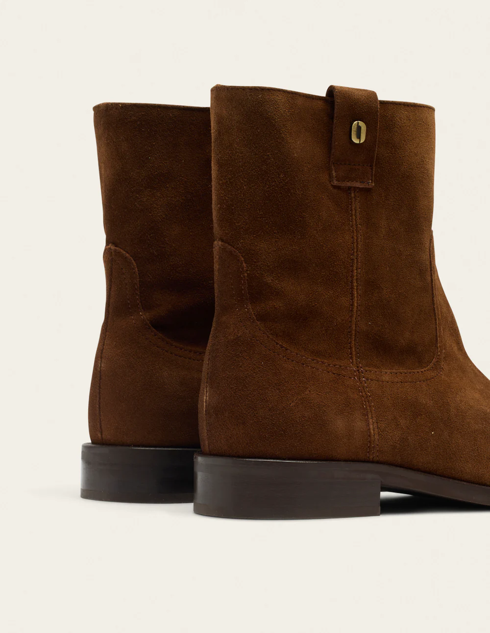 Bottines Marthe - Suède marron - Image 7