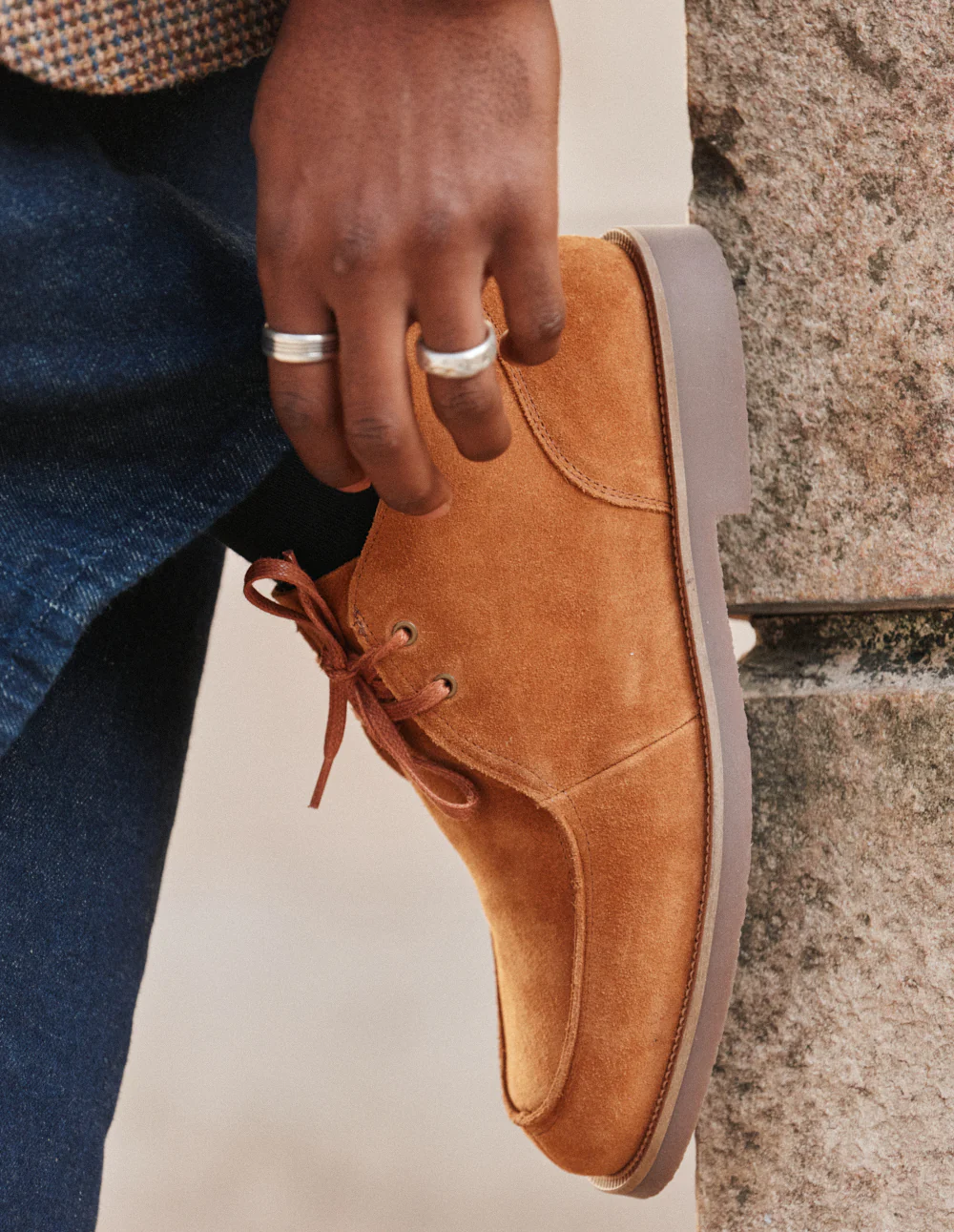 Bottines Nevo - Suède ambre - Image 5