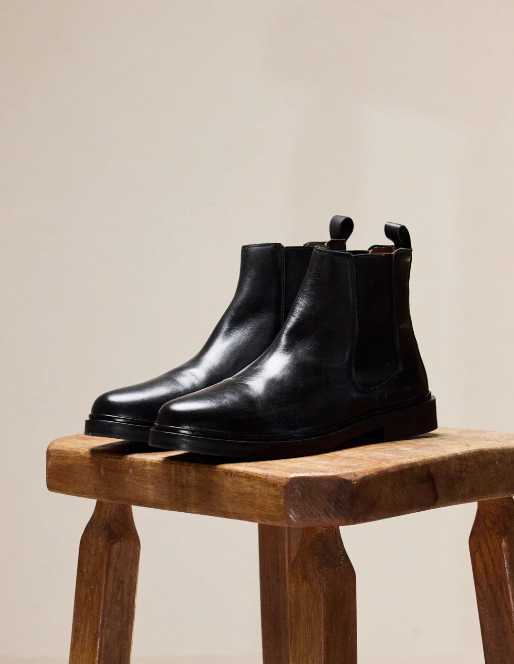 Bottines Nicolas - Cuir noir - Image 2