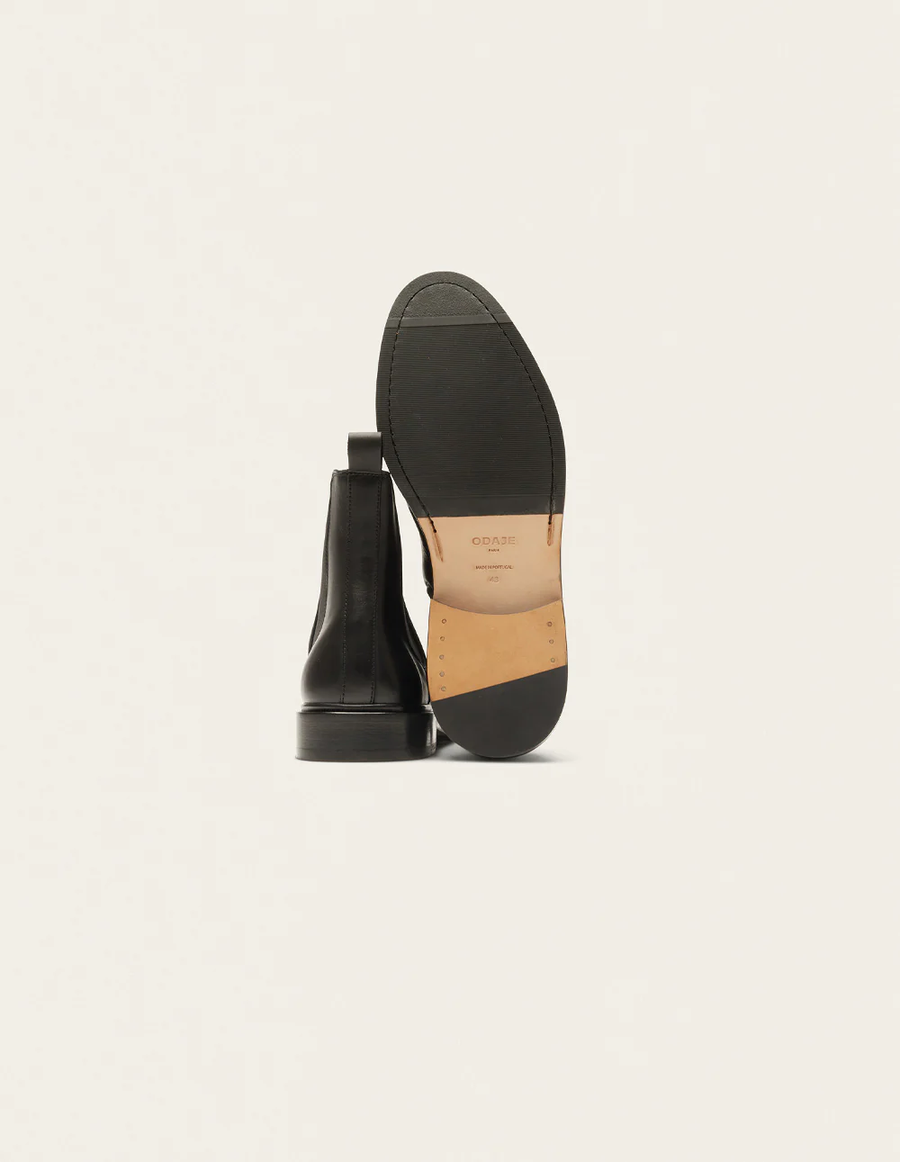 Bottines Nicolas - Cuir noir - Image 4