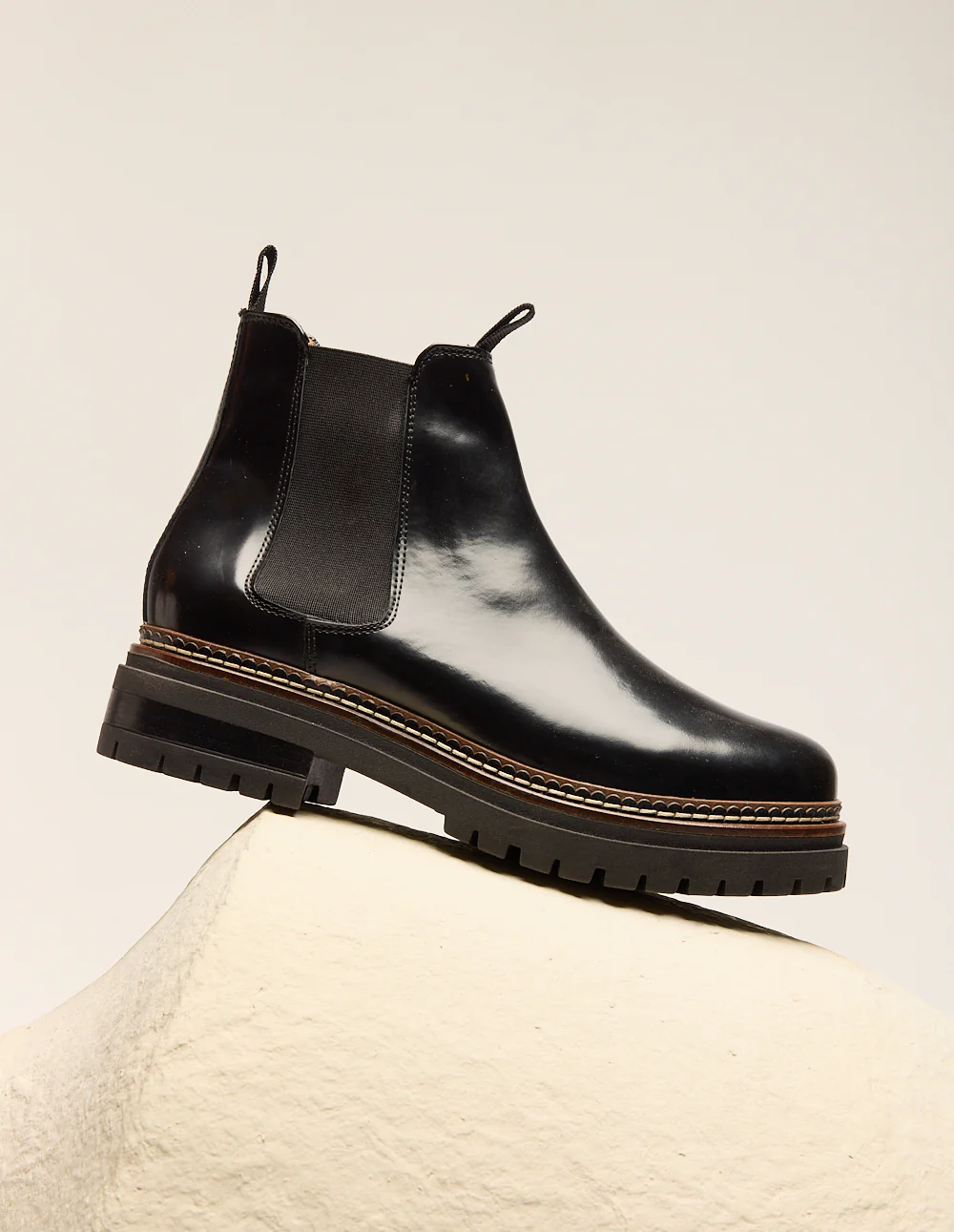 Bottines Pernille - Cuir box noir - Image 5