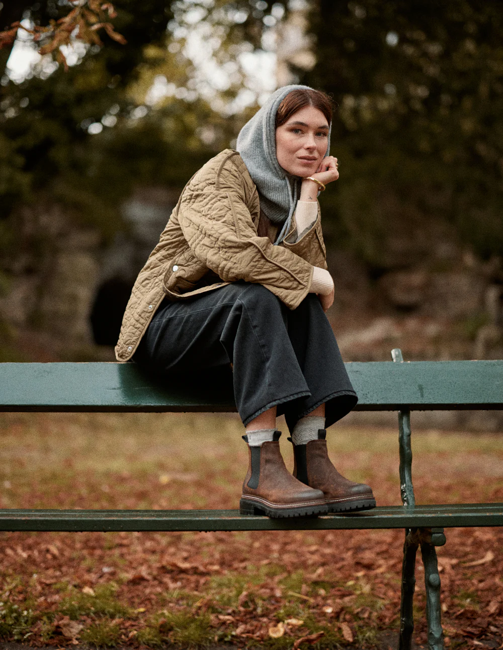 Bottines Pernille - Suède huilé marron - Image 3