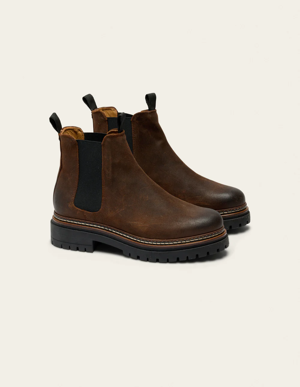 Bottines Pernille - Suède huilé marron - Image 4