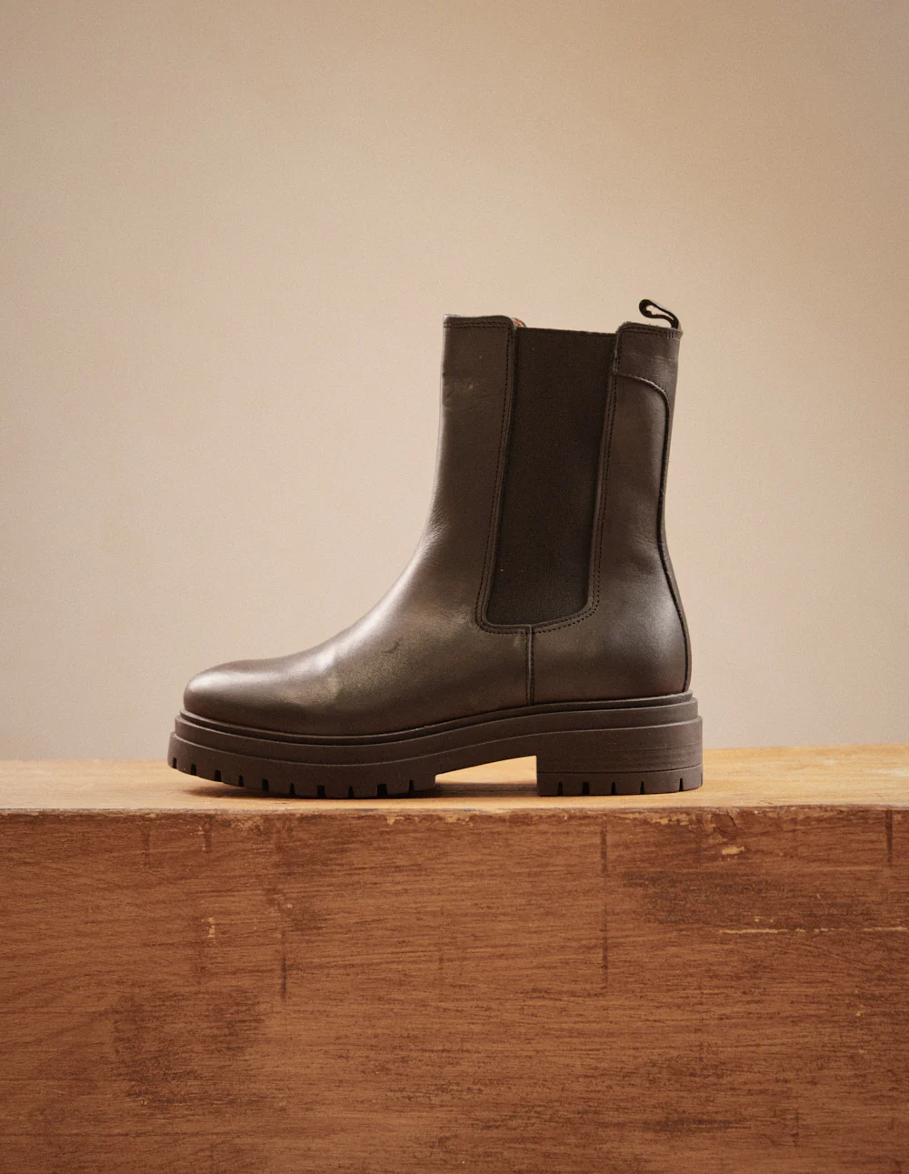 Bottines Amélie - Cuir noir - Image 4