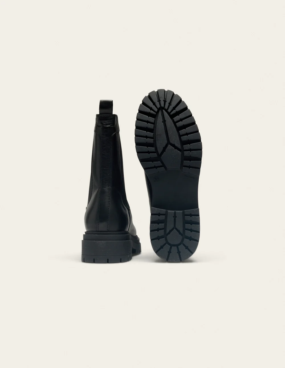 Bottines Amélie - Cuir noir - Image 7