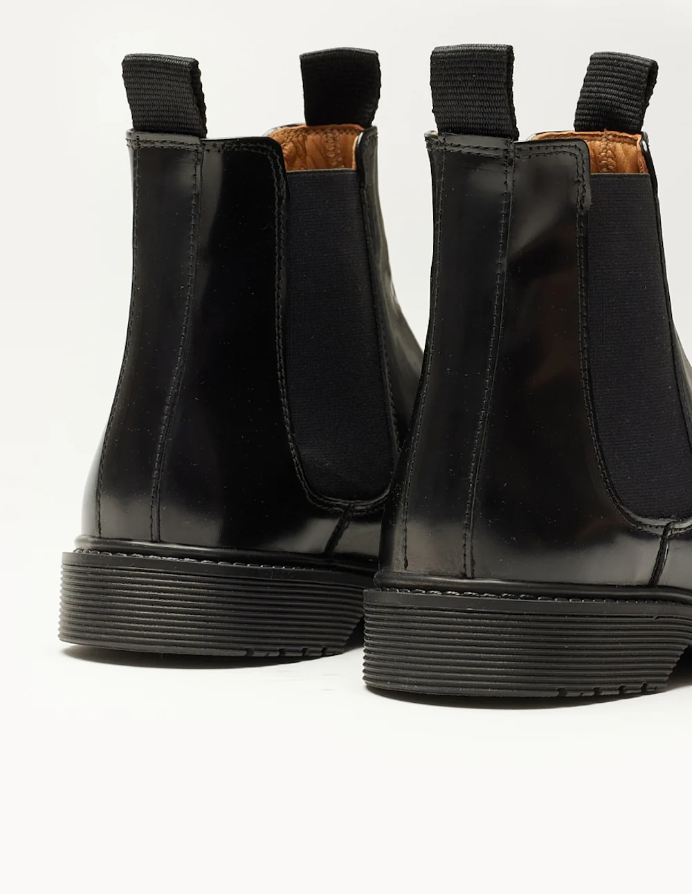 Bottines plates Marielle - Cuir box noir - Image 4