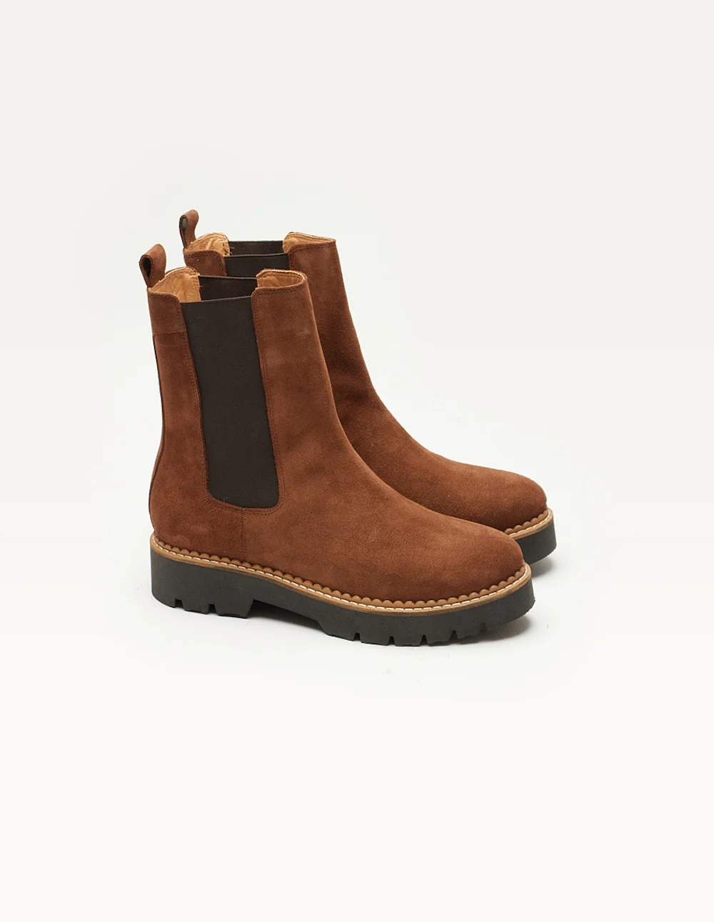 Bottines Poppy - Suède marron - Image 2