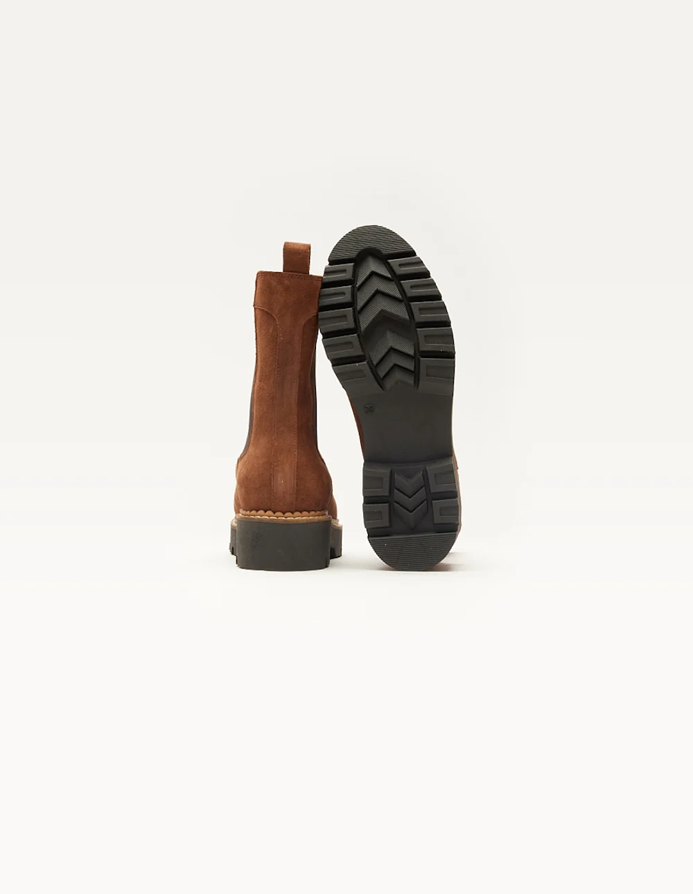 Bottines Poppy - Suède marron - Image 3