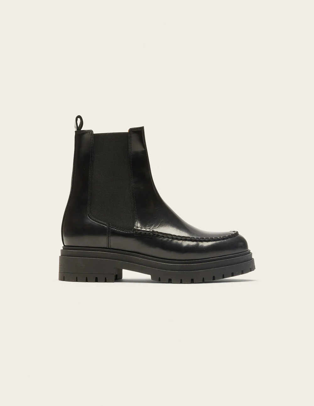 Bottines Prune - Cuir box noir - Image 2