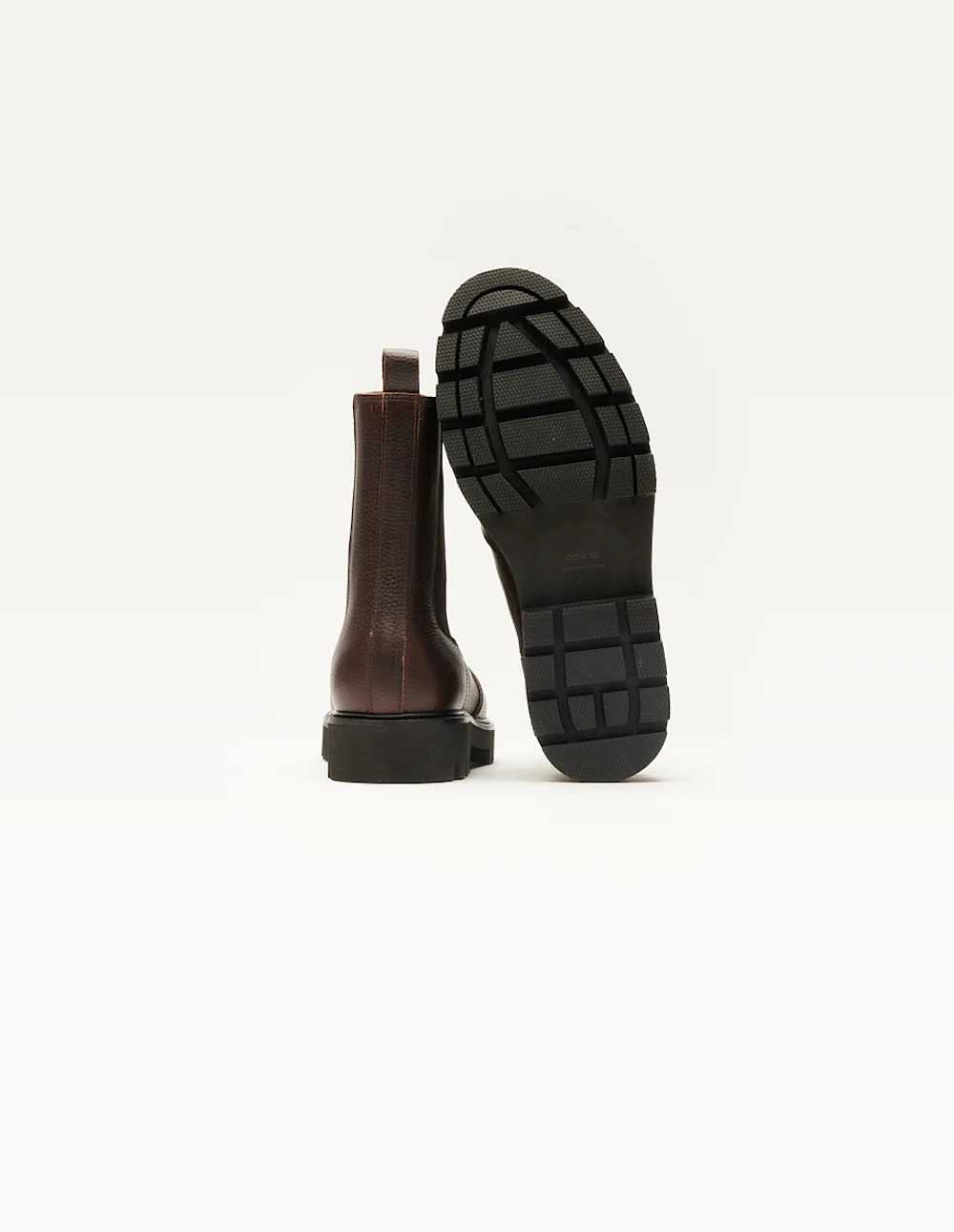 Bottines Raoul - Cuir pull up grainé marron - Image 5