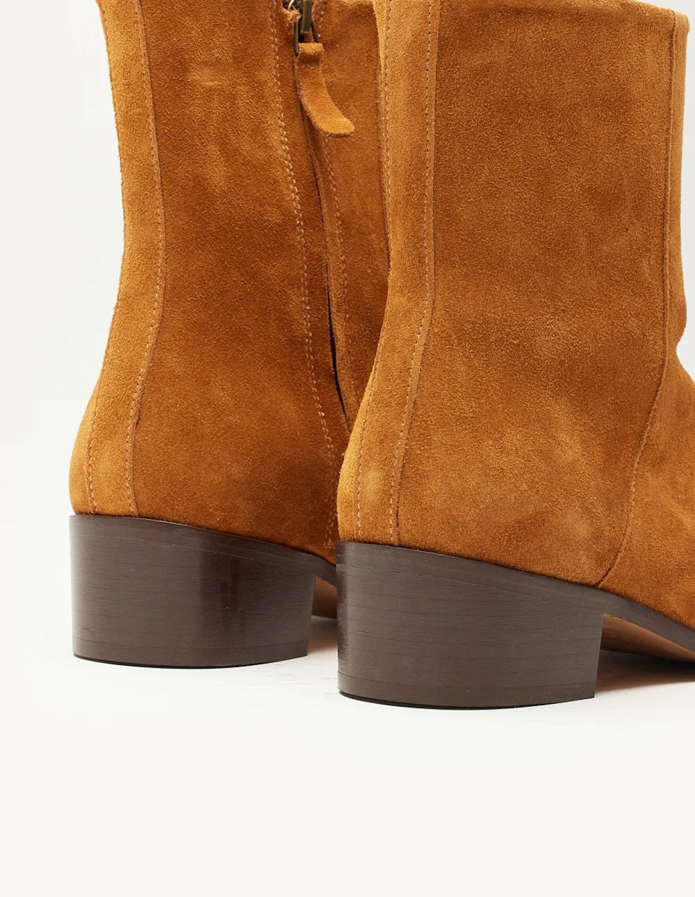 Bottines Sybille - Suède ambre - Image 5