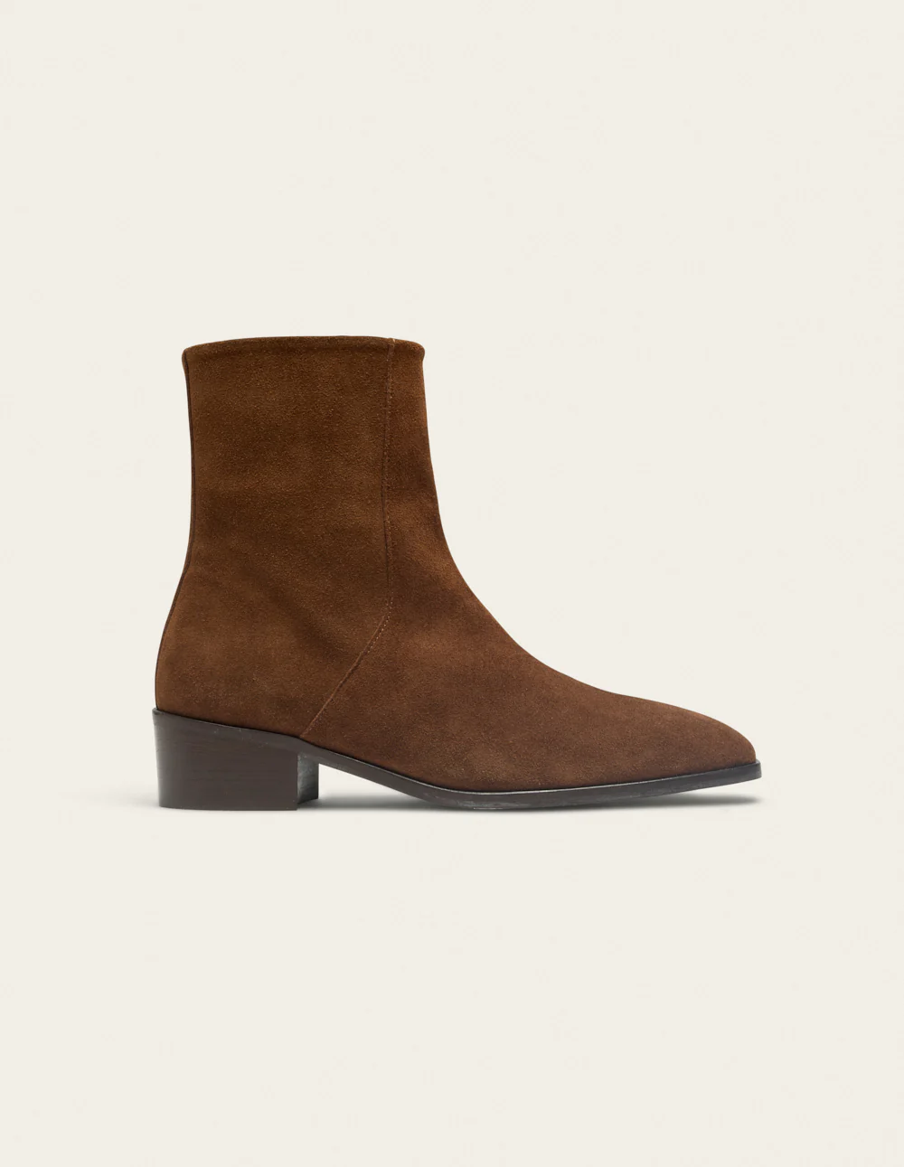 Bottines Sybille - Suède marron - Image 2