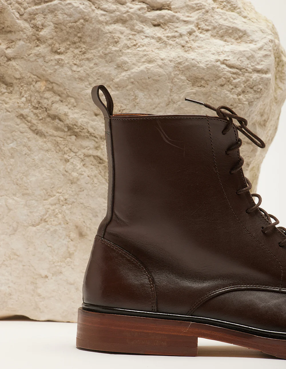 Bottines Timothée - Cuir marron - Image 4