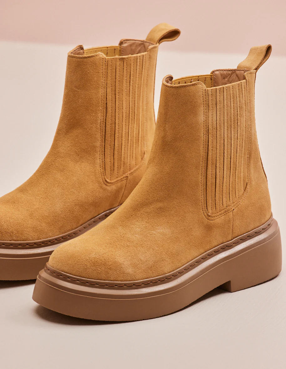 Bottines Tiphanie - Suède sable - Image 3