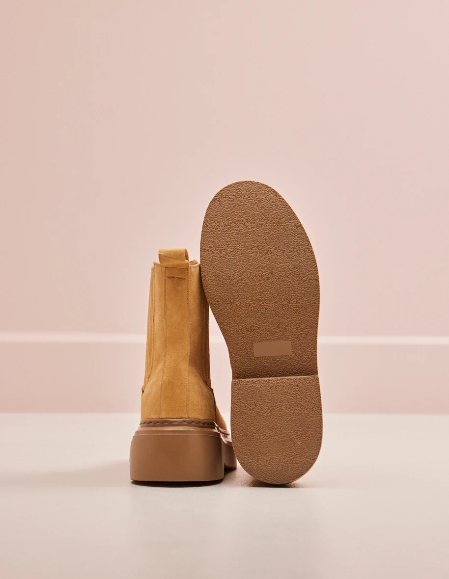 Bottines Tiphanie - Suède sable - Image 5