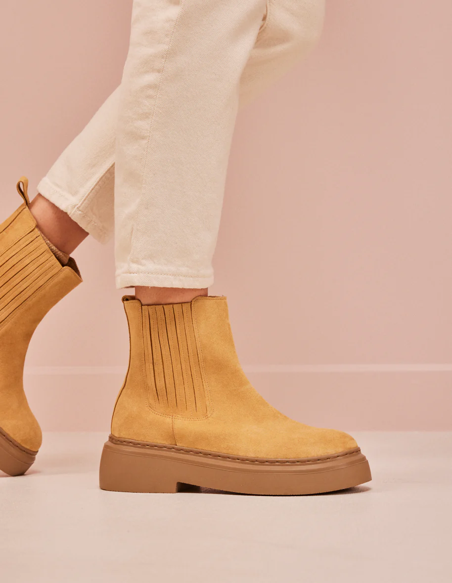 Bottines Tiphanie - Suède sable - Image 6