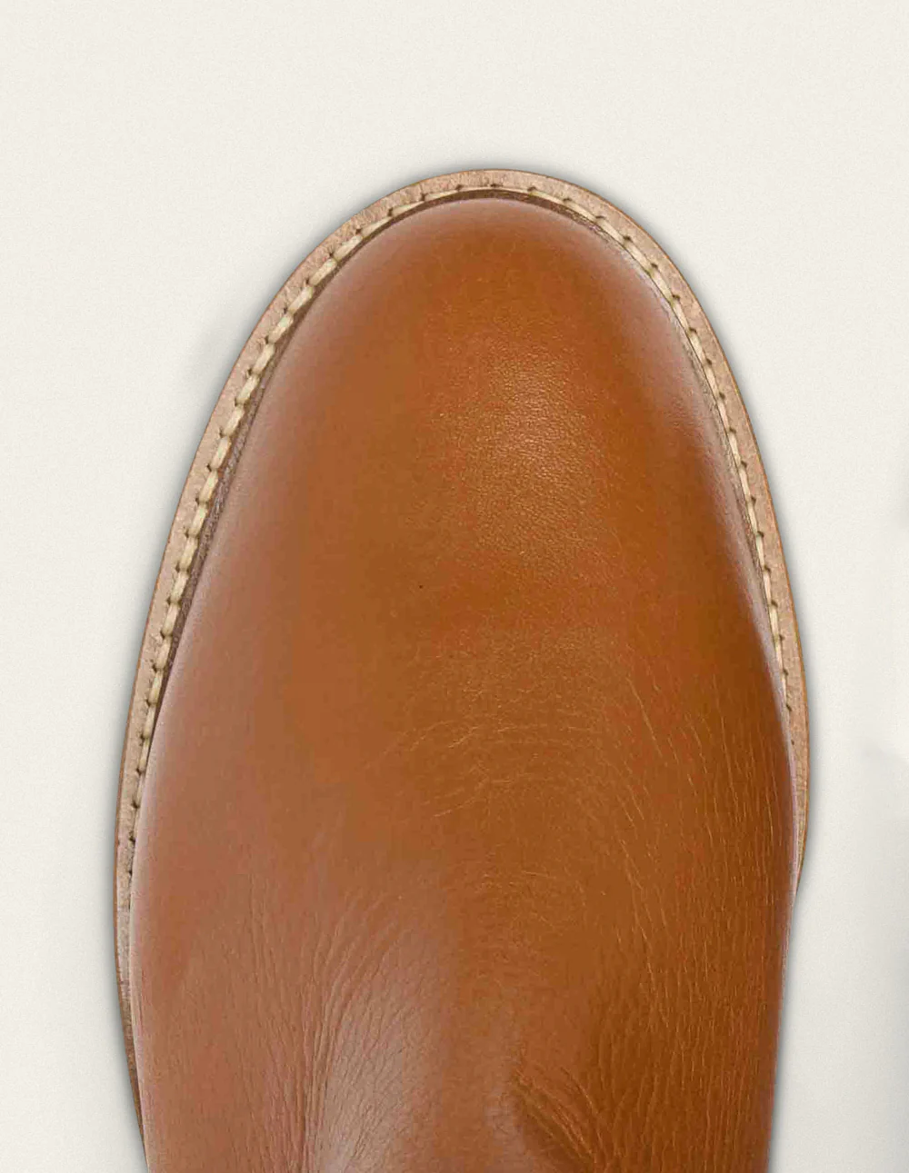 Bottines Virginie - Cuir grainé miel - Image 5
