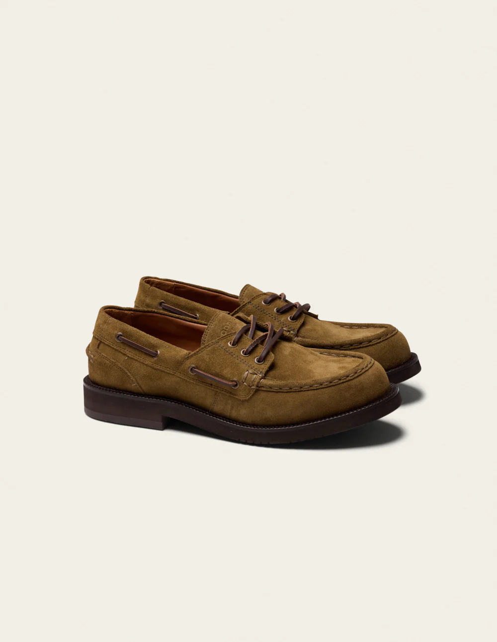 Chaussures Bateau Beno - Suède kaki - Image 3