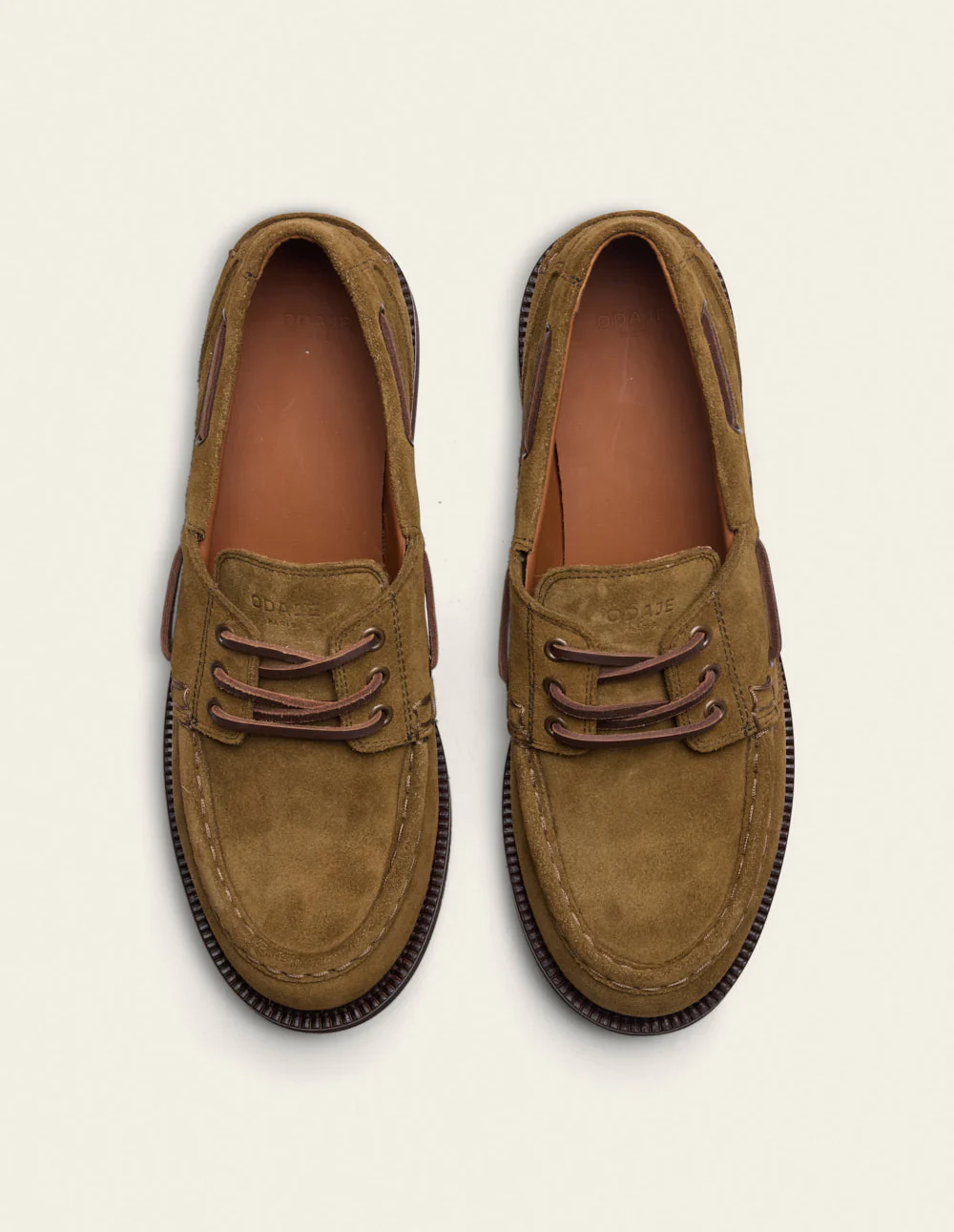 Chaussures Bateau Beno - Suède kaki - Image 6