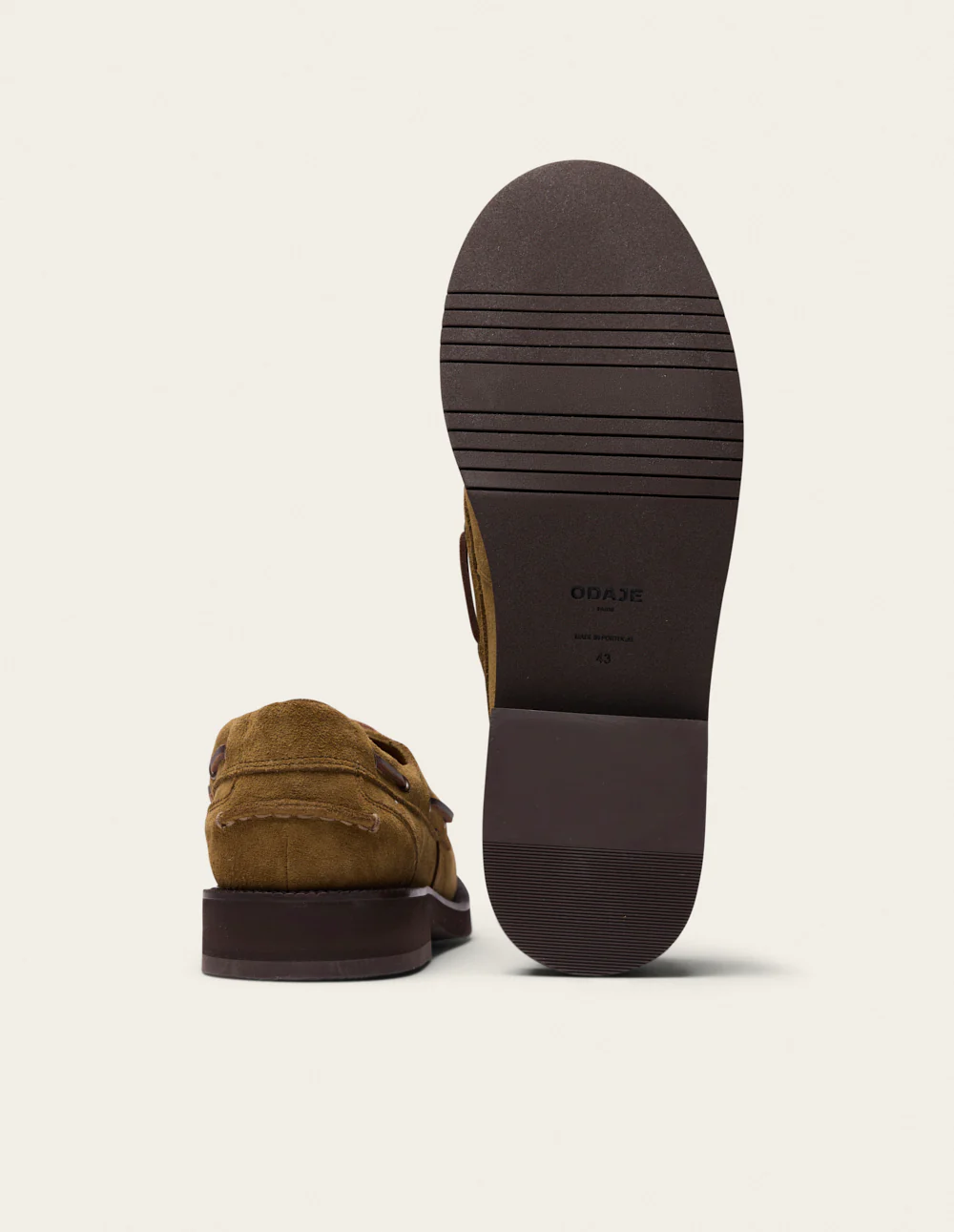 Chaussures Bateau Beno - Suède kaki - Image 7