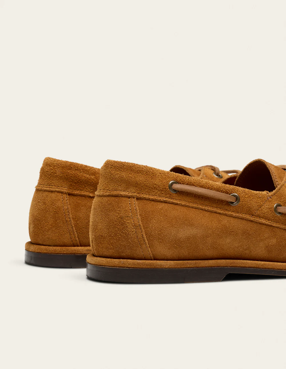Chaussures Bateau Bosan - Suède ambre - Image 5