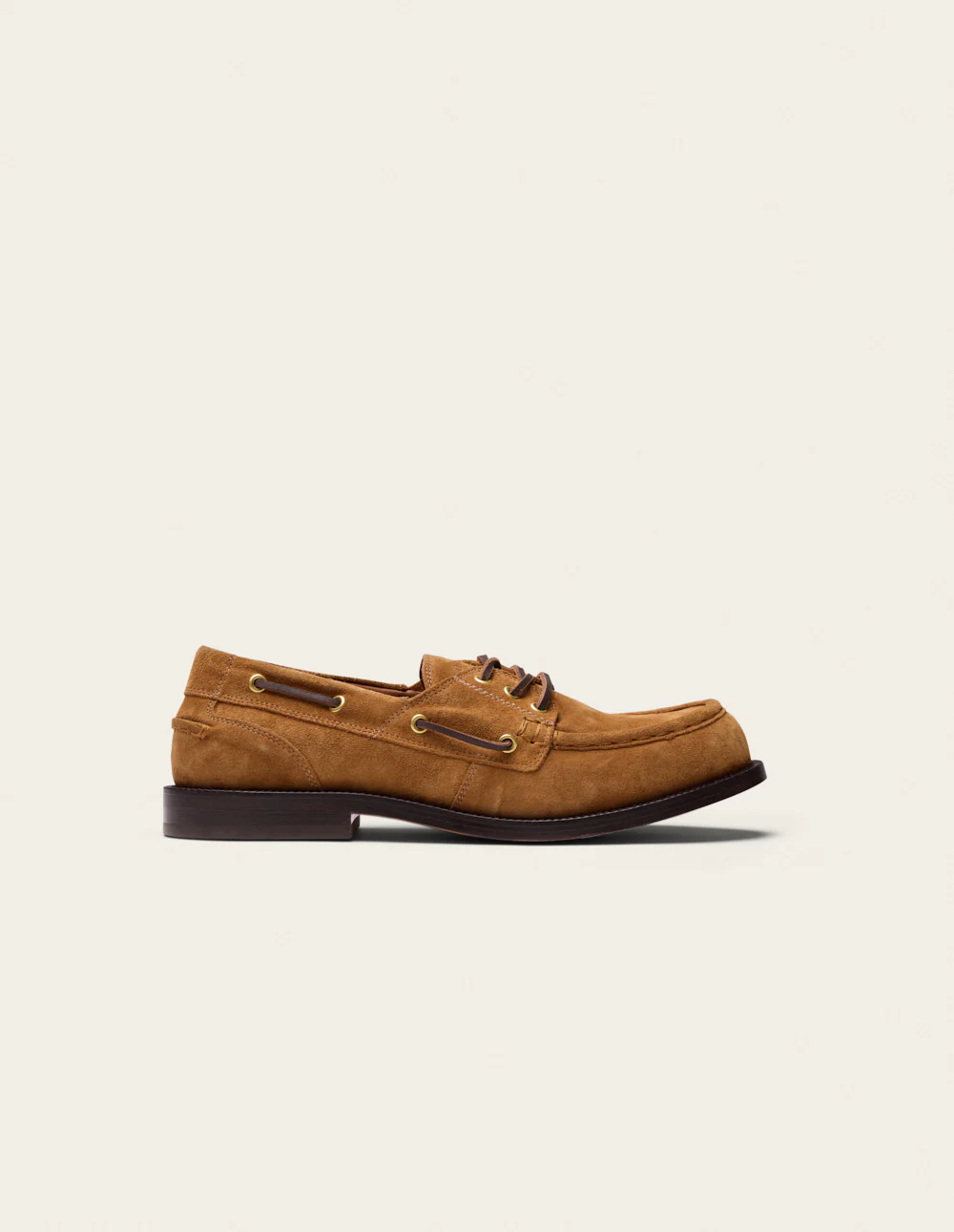 Chaussures Bateau Kinto - Suède ambre - Image 2
