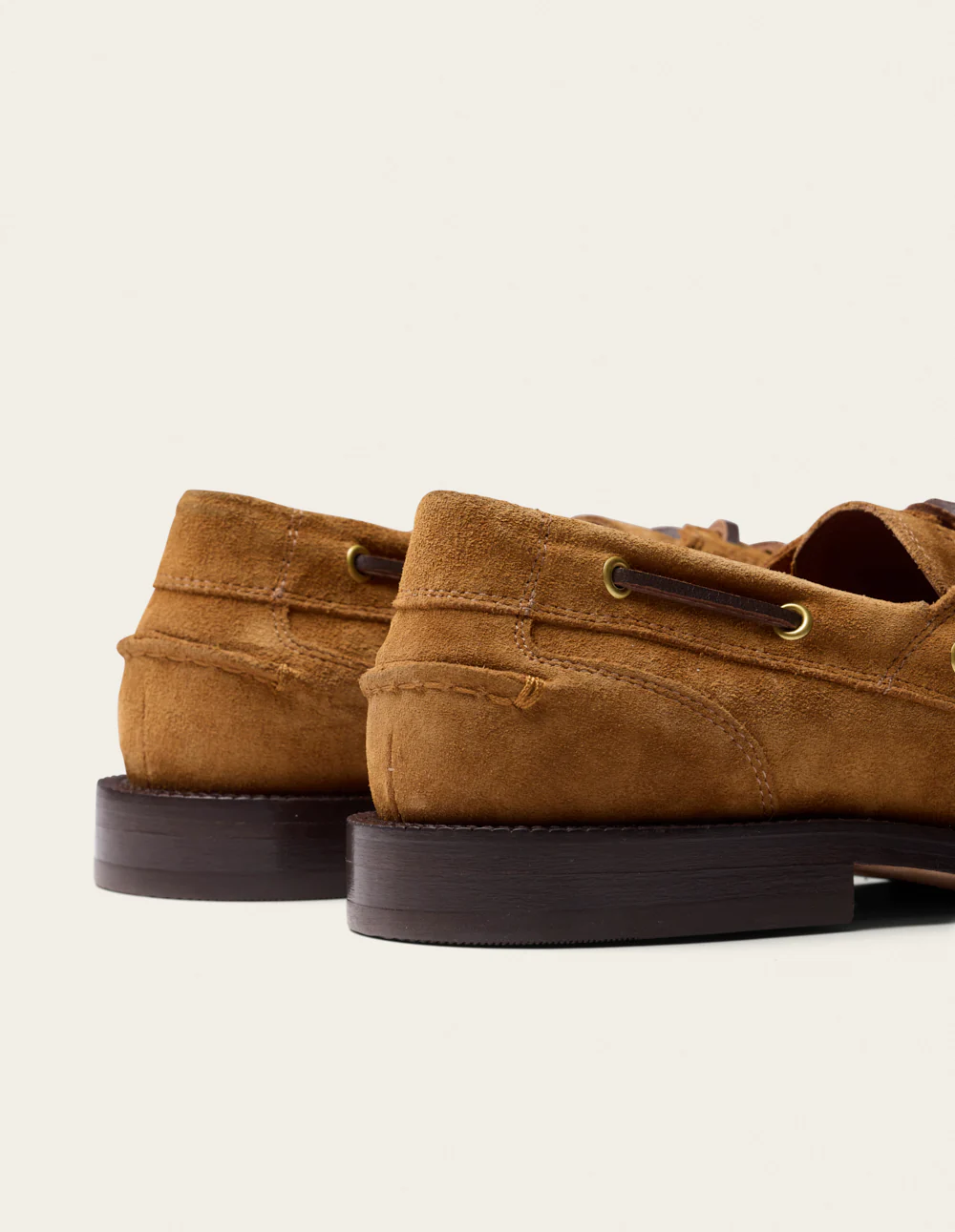 Chaussures Bateau Kinto - Suède ambre - Image 5