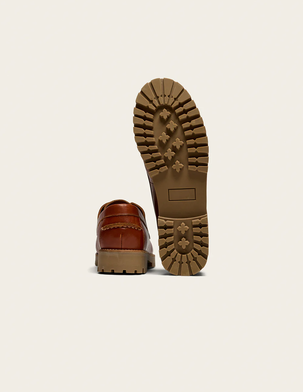 Chaussures Bateau Tom - Cuir marron - Image 4