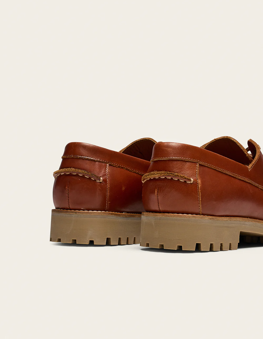 Chaussures Bateau Tom - Cuir marron - Image 5