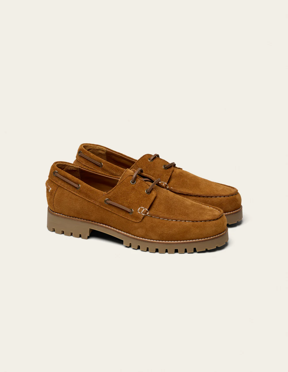 Chaussures Bateau Tom - Suède ambre - Image 3