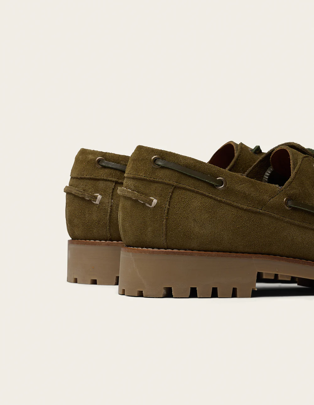 Chaussures Bateau Tom - Suède kaki - Image 5