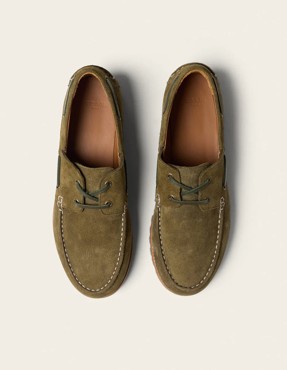 Chaussures Bateau Tom - Suède kaki - Image 6