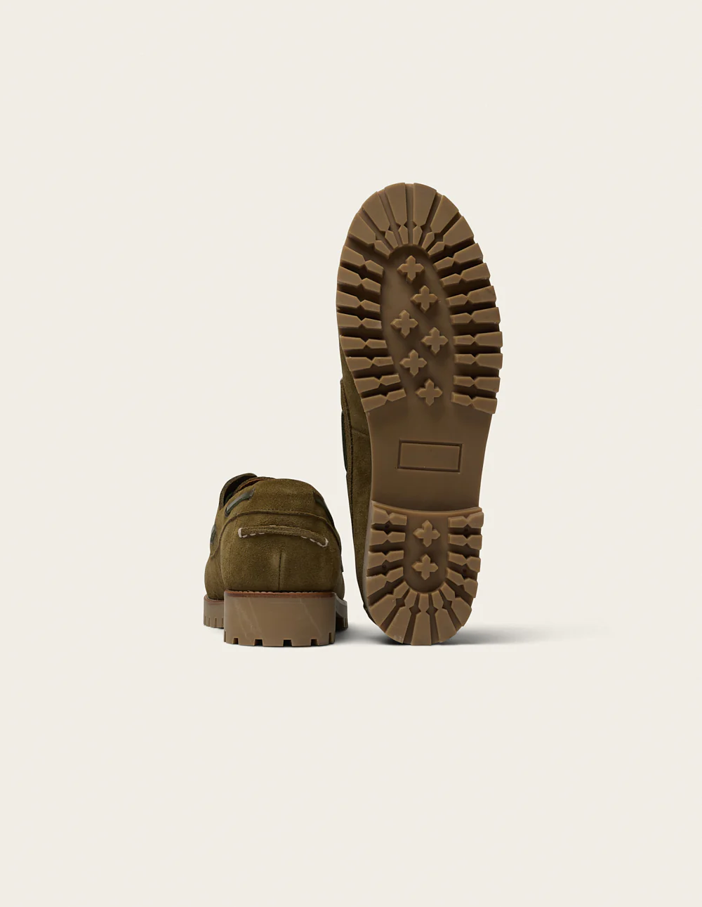 Chaussures Bateau Tom - Suède kaki - Image 7