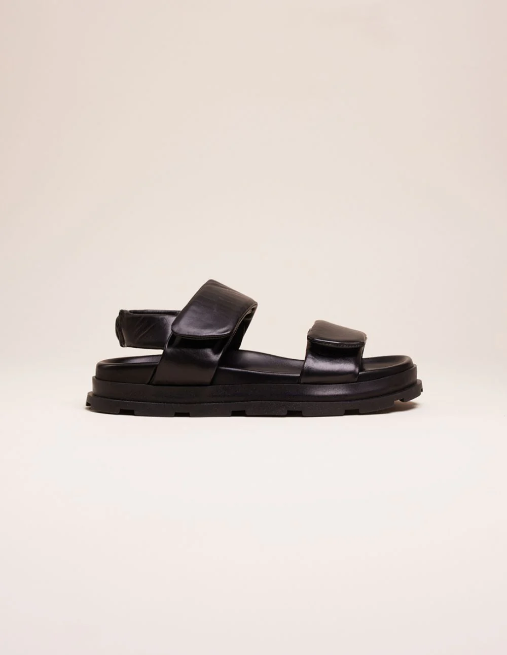 Sandales Clara - Cuir noir - Image 3