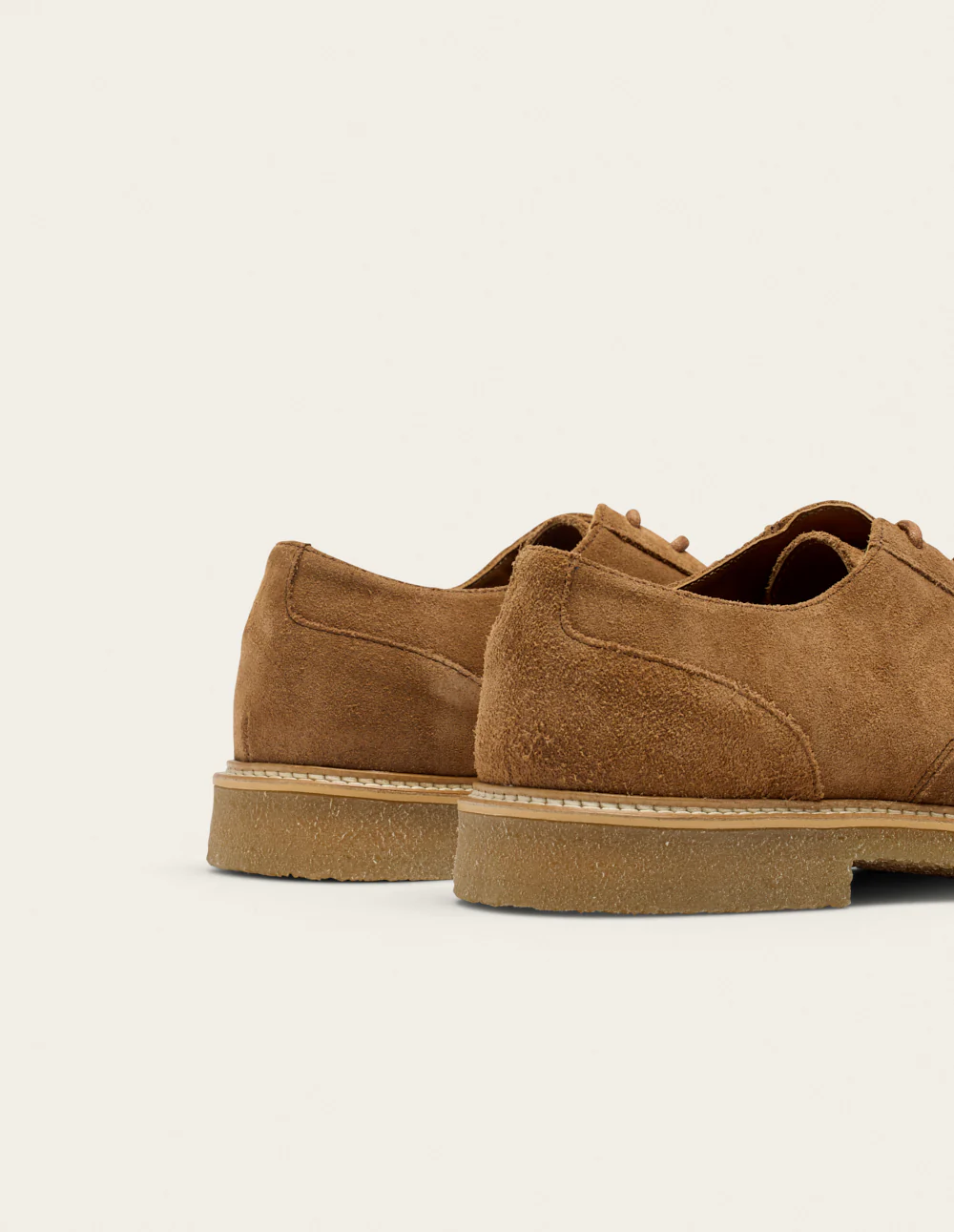 Derbies Alwin - Suède marron - Image 4