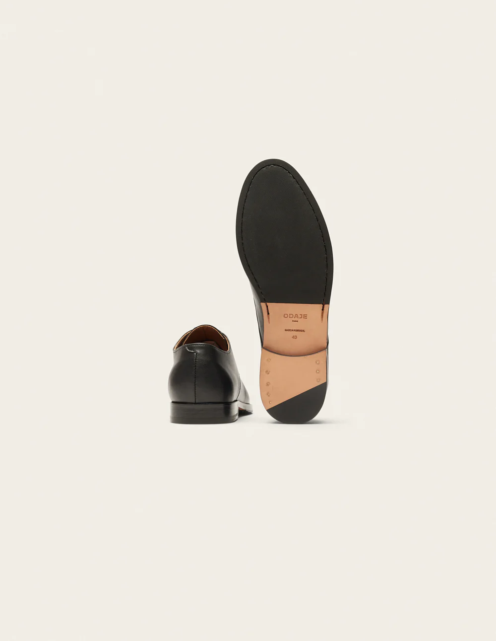 Derbies Antonin - Cuir noir - Image 3