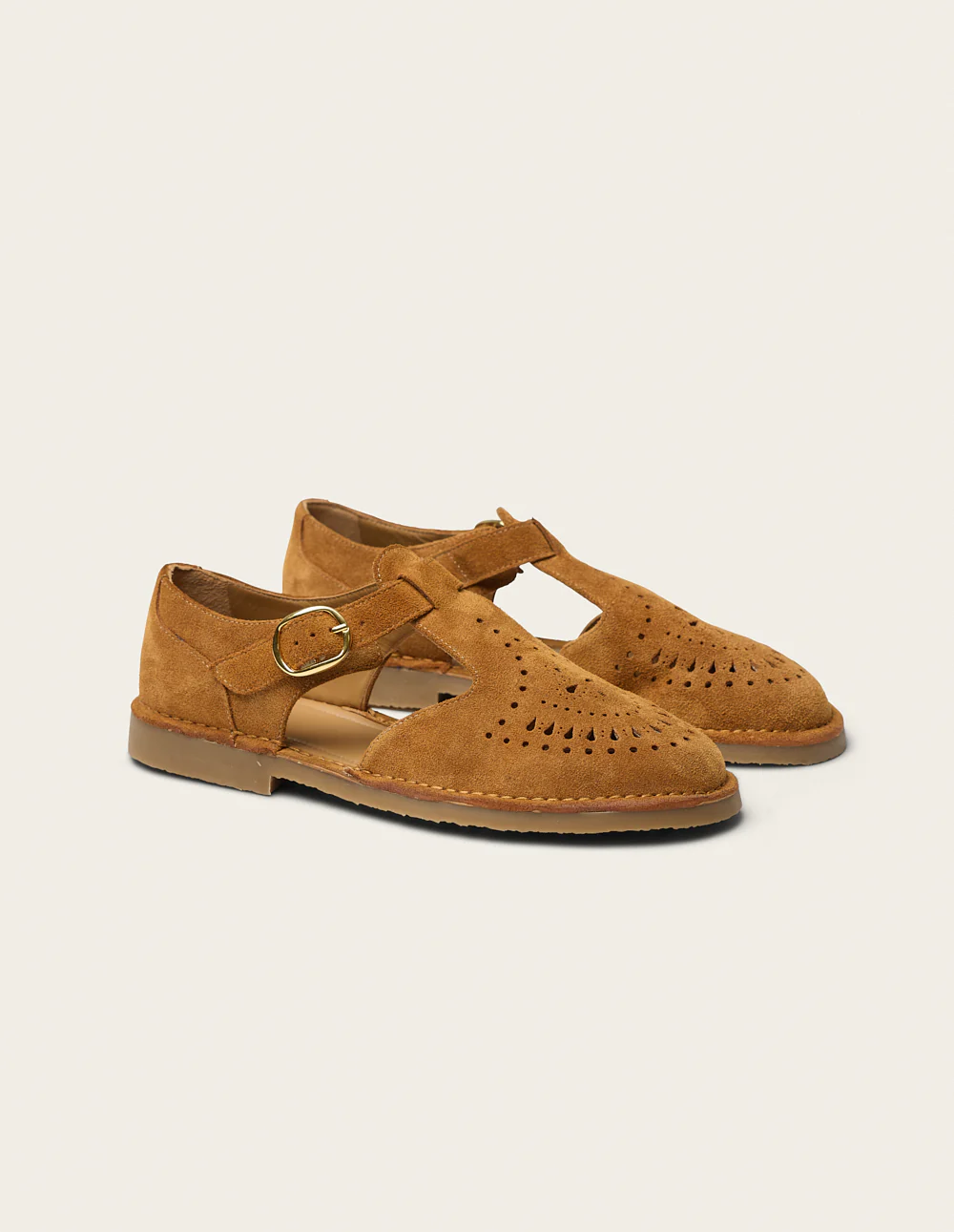 Derbies Ario - Suède ambre - Image 3